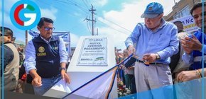 Vecinos de San Martín celebran renovación total de avenida Pacasmayo
