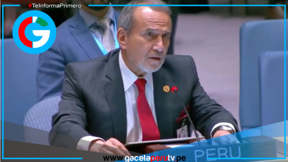 Canciller destaca ante la ONU el papel de la IA en paz y seguridad mundial
