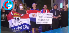 Jóvenes de la Generación Z marchan en Asunción contra el gobierno de Peña