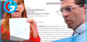 Gustavo Salcedo amenaza a Magaly Medina con carta notarial por agresión revelada