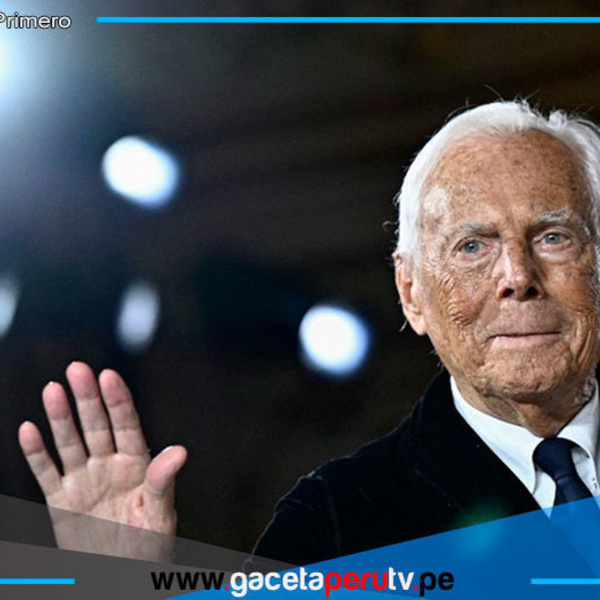 El diseñador Giorgio Armani murió a los 91 años 