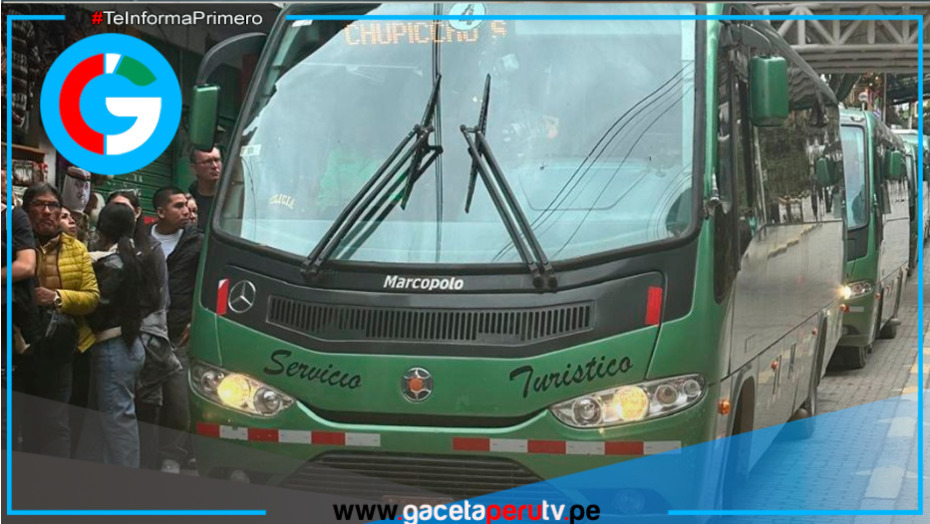 Restablecen servicio de buses hacia Machu Picchu este domingo tras coordinación con la Policía Nacional