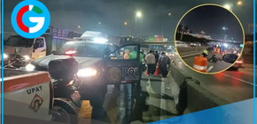 Motociclista muere tras chocar con tráiler en la Vía de Evitamiento, deja hijo huérfano