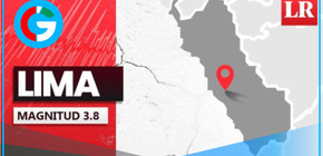 Temblor de magnitud 3,8 se registró esta mañana a 20 km al oeste de Mala