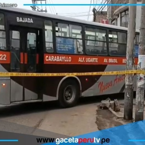 Chofer de Nueva América muere baleado por falsos pasajeros en SJM