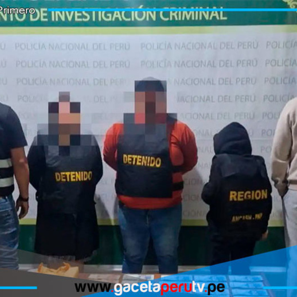  Áncash: Policía desarticula banda criminal “Los sanguinarios norteños” 