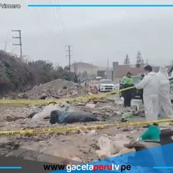Hallan cadáver descuartizado dentro de maleta en San Juan de Miraflores