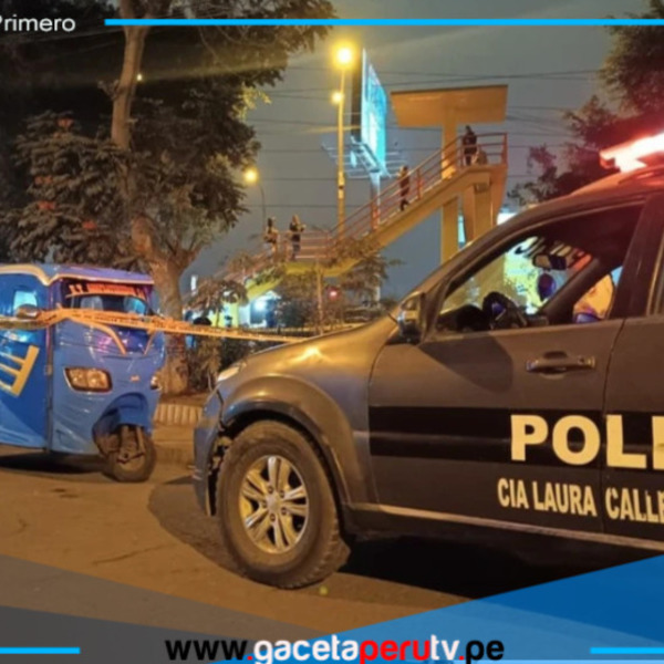Mototaxista se debate entre la vida y la muerte tras ataque armado en Los Olivos