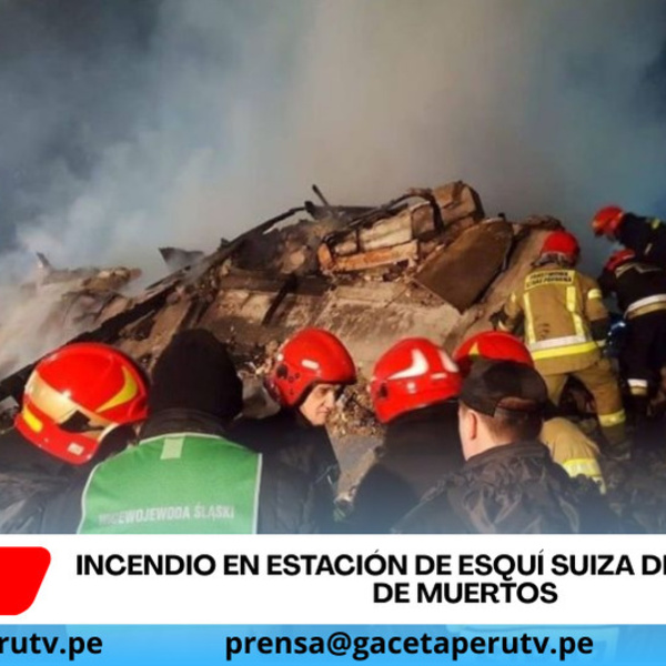 Incendio en estación de esquí suiza deja decenas de muertos
