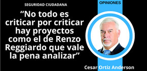 No todo es criticar por criticar hay proyectos como el de Renzo Reggiardo que vale la pena analizar
