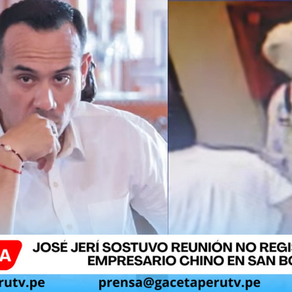 José Jerí sostuvo reunión no registrada con empresario chino en San Borja