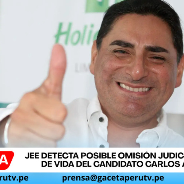 JEE detecta posible omisión judicial en hoja de vida del Candidato Carlos Álvarez