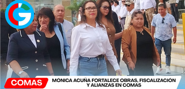 Alcaldesa Mónica Acuña fortalece obras, fiscalización y alianzas en Comas