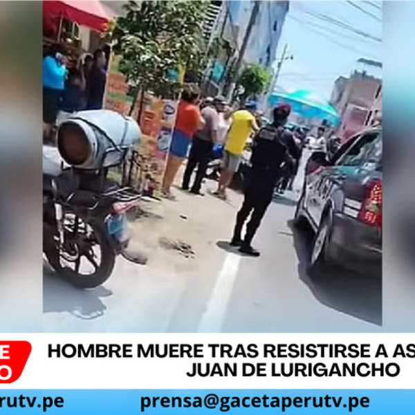 Hombre muere tras resistirse a asalto en San Juan de Lurigancho