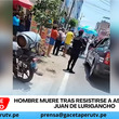 Hombre muere tras resistirse a asalto en San Juan de Lurigancho