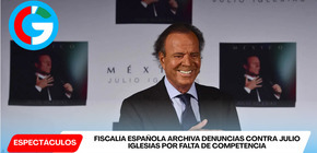 Fiscalía española archiva denuncias contra Julio Iglesias por falta de competencia