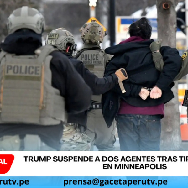 Trump suspende a dos agentes tras tiroteo mortal en Minneapolis