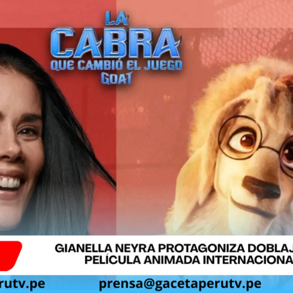 Gianella Neyra protagoniza doblaje latino de película animada internacional GOAT