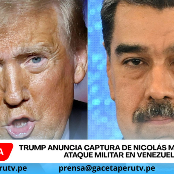 Trump anuncia captura de Nicolás Maduro tras ataque militar en Venezuela