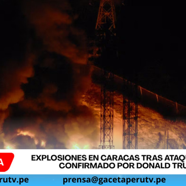 Explosiones en Caracas tras ataque militar confirmado por Donald Trump