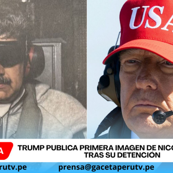 Trump publica primera imagen de Nicolás Maduro tras su detención