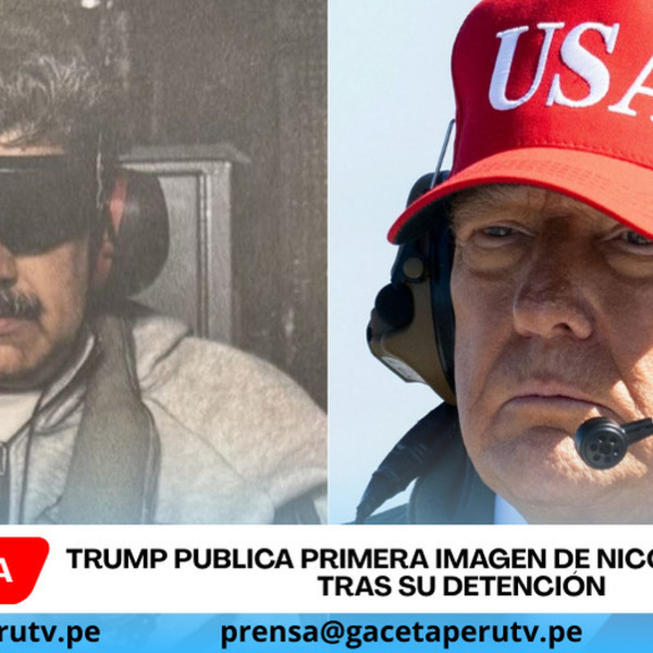 Trump publica primera imagen de Nicolás Maduro tras su detención