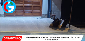 Dejan granada frente a vivienda del alcalde de Carabayllo