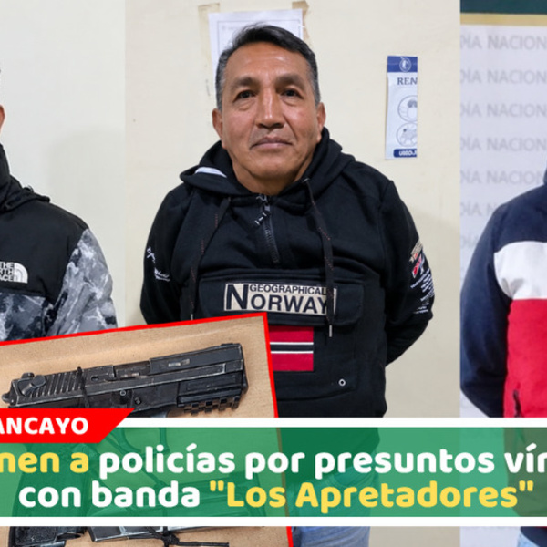 Detienen a policías por presuntos vínculos con banda "Los Apretadores"