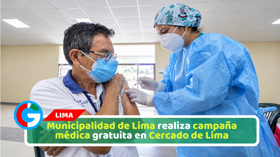 Municipalidad de Lima realiza campaña médica gratuita en Cercado de Lima
