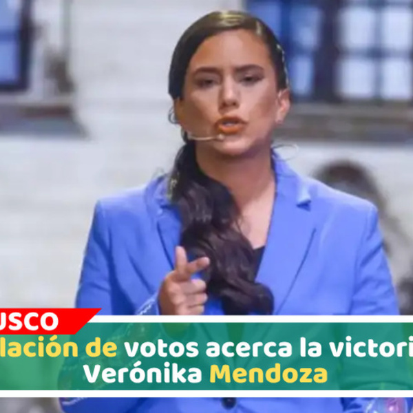 Anulación de votos acerca la victoria de Verónika Mendoza 