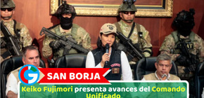 San Borja: Keiko Fujimori presenta avances del Comando Unificado