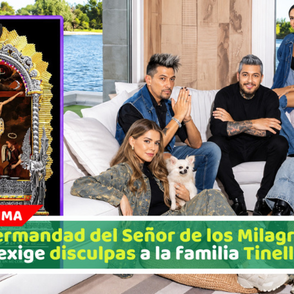 Hermandad del Señor de los Milagros exige disculpas a la familia Tinelli