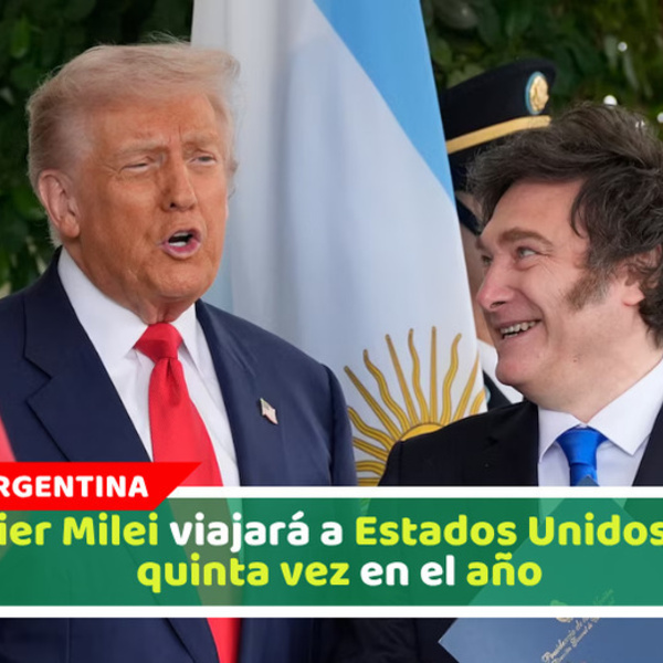 Javier Milei viajará a Estados Unidos por quinta vez en el año