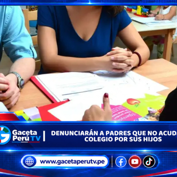Denunciarán a padres que no acudan al colegio por sus hijos