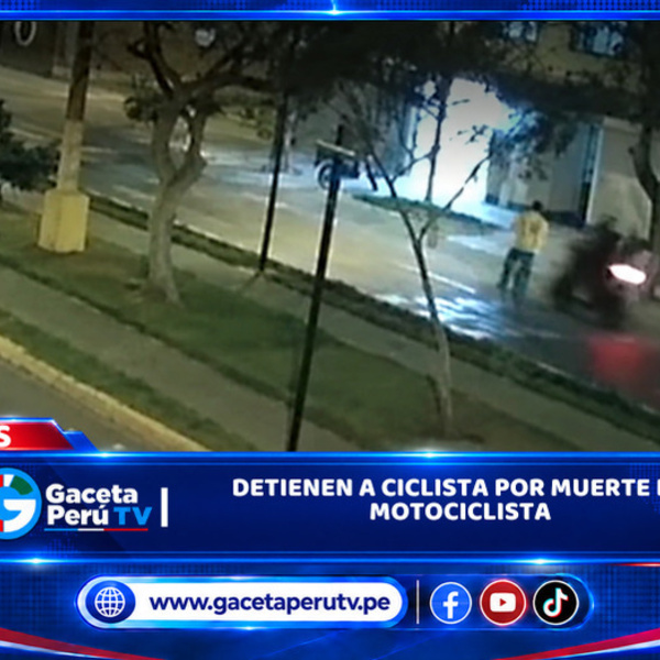 Detienen a ciclista por muerte de motociclista