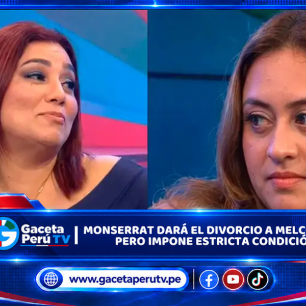 Monserrat dará el divorcio a Melcochita pero impone estricta condición