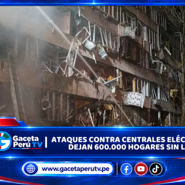 Ucrania: Ataques contra centrales eléctricas dejan 600.000 hogares sin luz