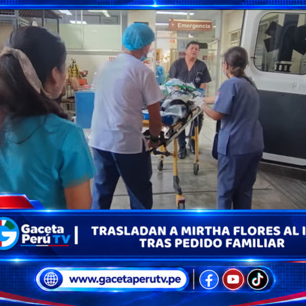 Lima: Trasladan a Mirtha Flores al INCN tras pedido familiar