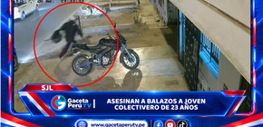 Asesinan a balazos a joven colectivero de 23 años