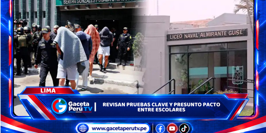 Revisan pruebas clave y presunto pacto entre escolares