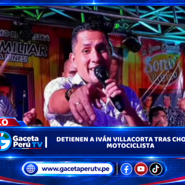 Detienen a Iván Villacorta tras chocar a motociclista