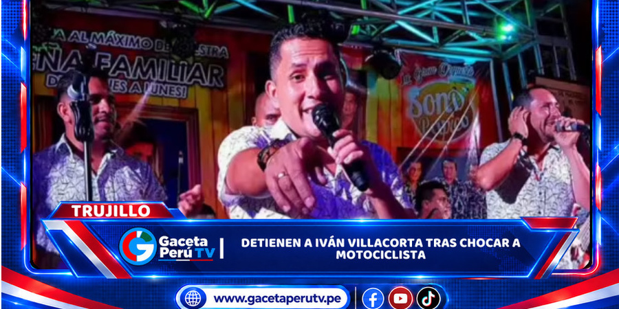 Detienen a Iván Villacorta tras chocar a motociclista