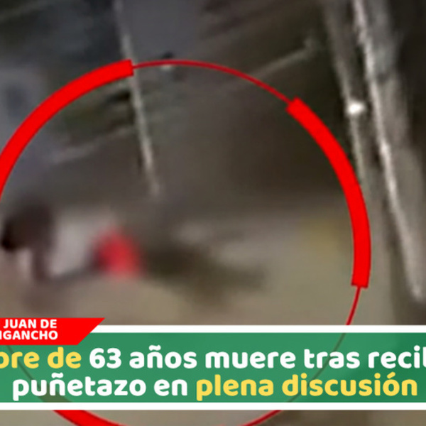 Hombre de 63 años muere tras recibir un puñetazo en plena discusión