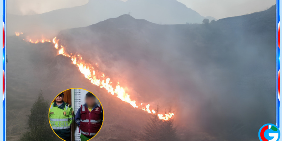 Trabajador municipal sería el responsable de provocar el incendio forestal
