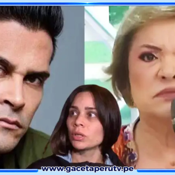 Christian Domínguez y Rosario Sasieta enfrentados por Andrea San Martín