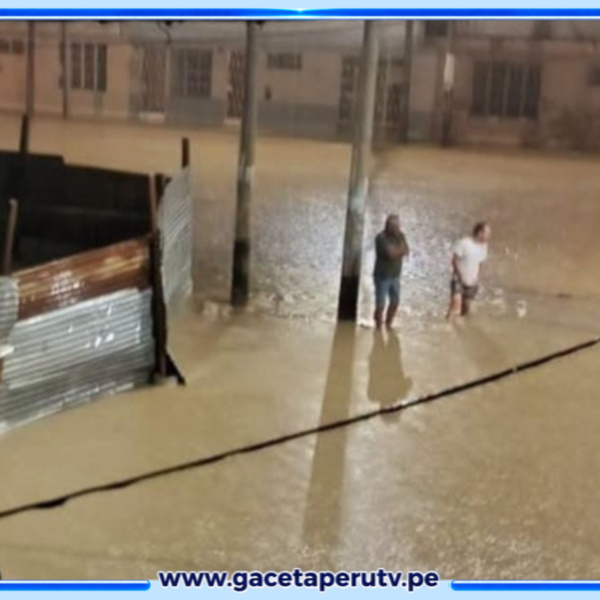 Lluvias y tormentas eléctricas inundan Tumbes por segundo día consecutivo