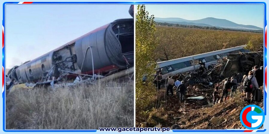 España: choque de trenes de alta velocidad deja decenas de muertos y heridos