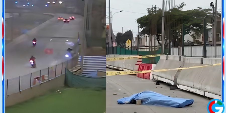 Joven motociclista fallece tras accidente en la Vía Expresa Sur