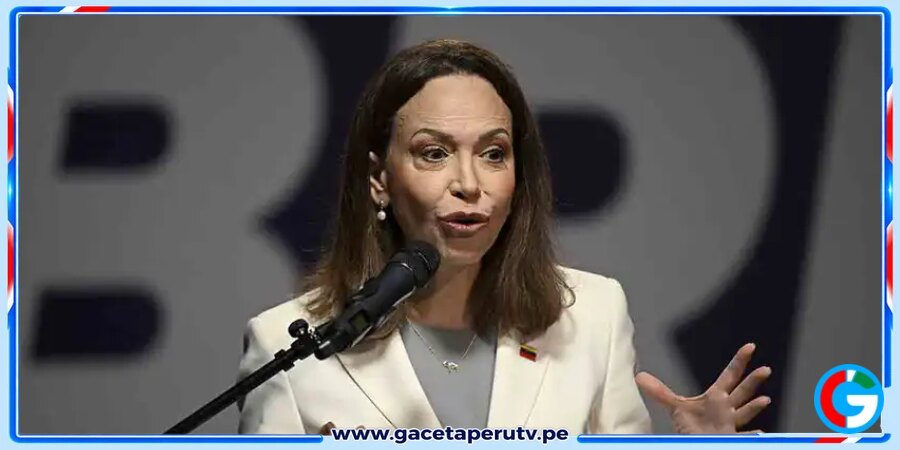 Venezuela: Machado prevé comicios y agradece apoyo de Trump