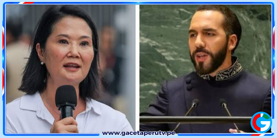 Keiko Fujimori se reunirá hoy con Nayib Bukele